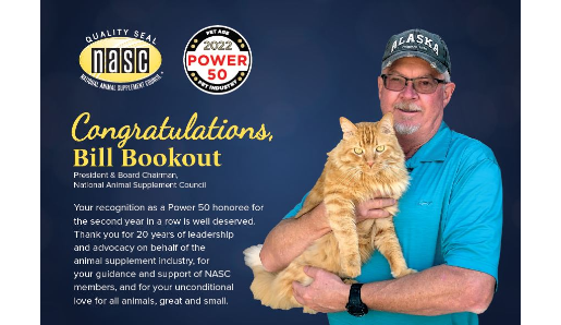 Bill Bookout named to Pet Age 